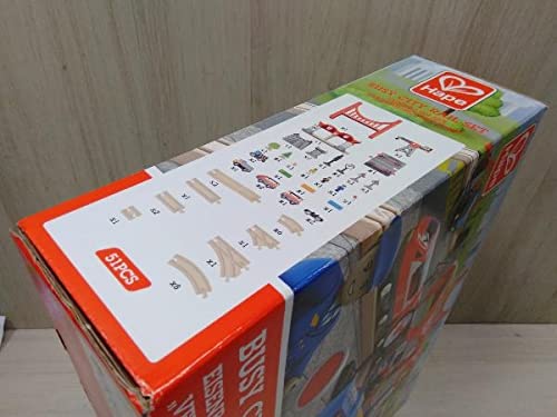 Amazon | Hape BUSY CITY RAIL SET さかみちシティレールセット